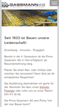 Mobile Screenshot of gassmannag.ch